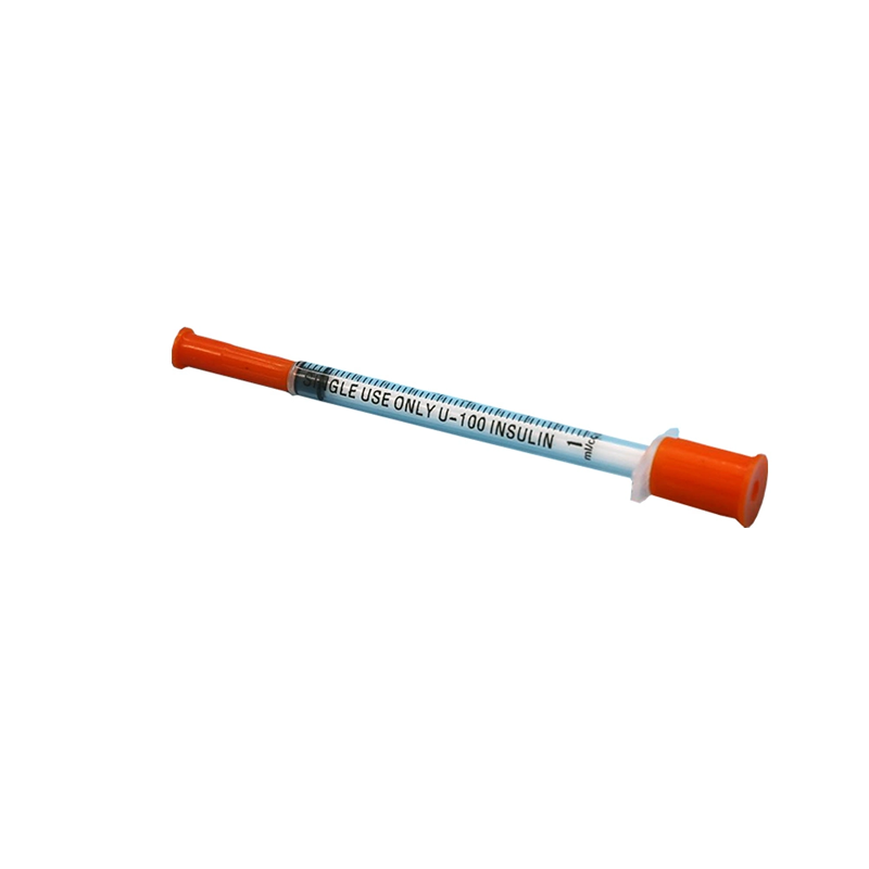 CE Medical Disposable Sterile Injection Plastic Insulin Syringe Safety Single Use
